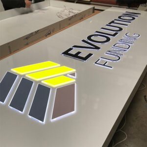 Illuminated LED Lettering Signs