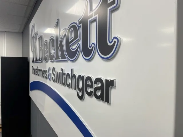 CK Beckett continues their growth with a re-brand, so who better for the number 1 electrical & industrial dismantlers than the number 1 sign design and production company - Image Sign!