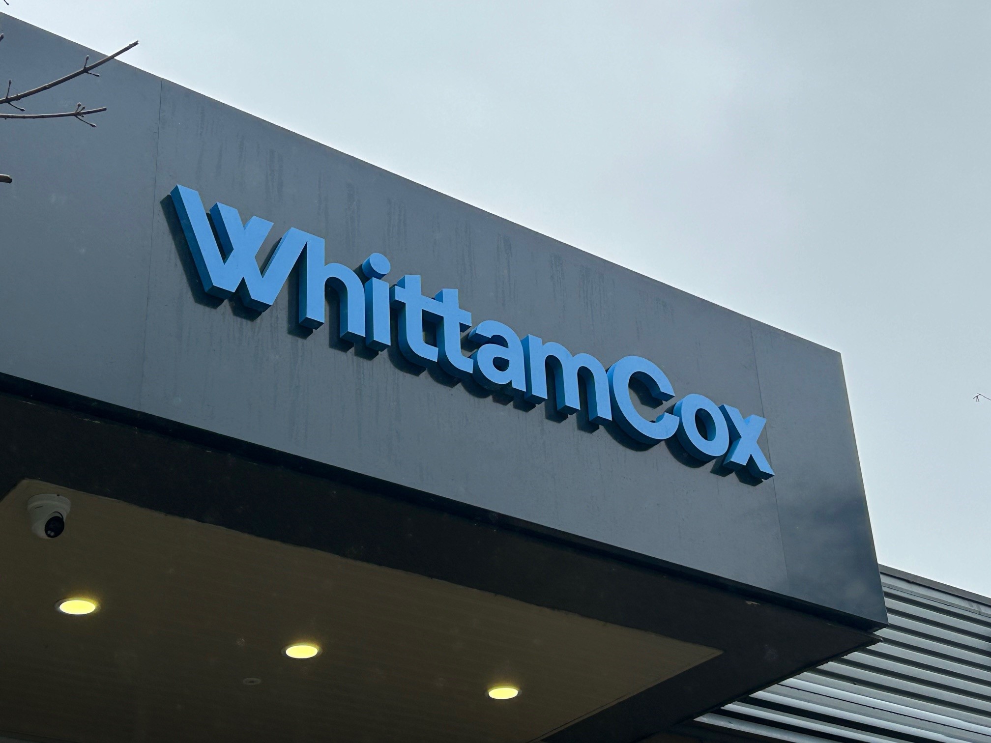 New Project: Premium Halo-Illuminated Signage for Whittam Cox Architects