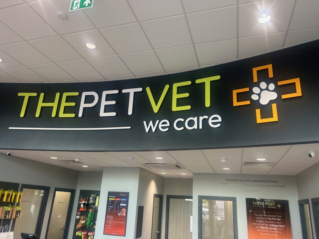 veterinary practice signage